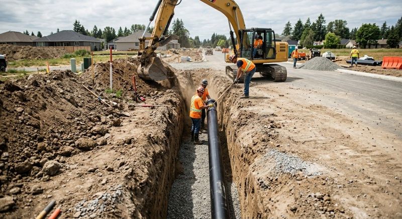 Trench Installation in Houston, TX